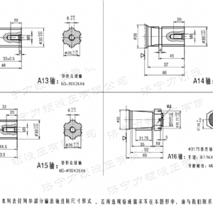 F2K后置法兰系列马达